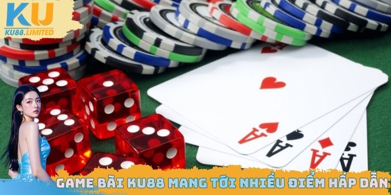 Game bài KU88 mang tới rất nhiều điểm hấp dẫn cho hội viên