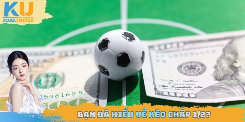 Kèo chấp 1/2 xuất hiện trong nhiều trận bóng